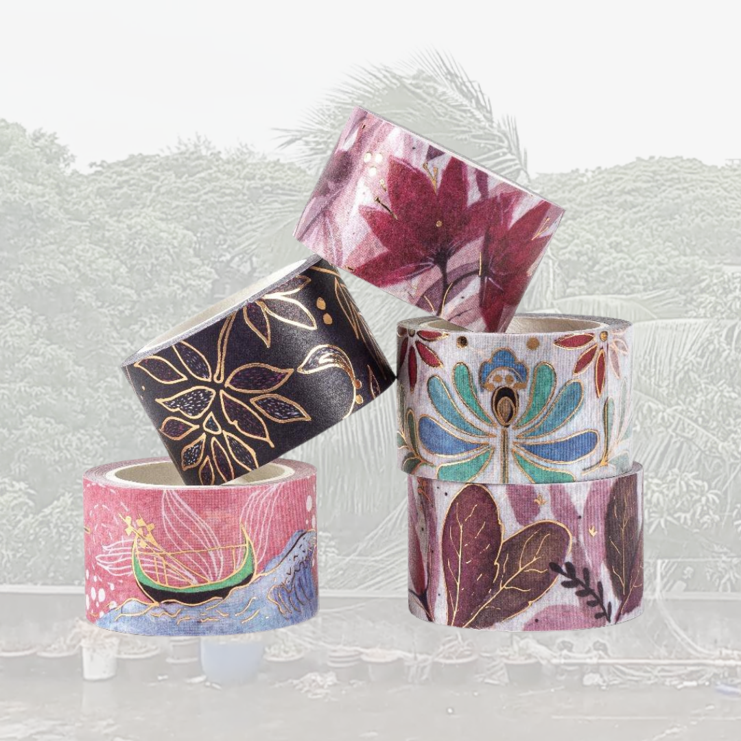 Aungkon Washi Tape Set by @tritopus_
