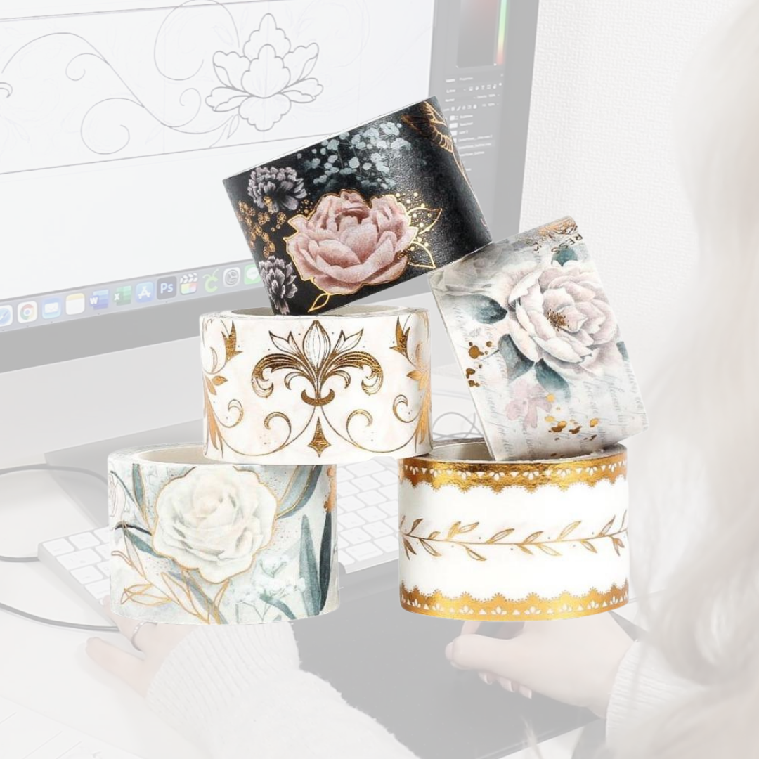 Spring Memories Washi Tape Set by @journal.away