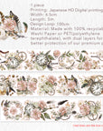 Floral Chronicles Wide Washi/PET Tape