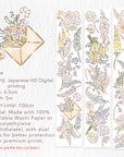 Pre-cut Garden Sprout Wide Washi/PET Tape