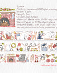 Pre-cut Polar Pals Wide Washi/PET Tape