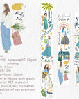 Prague's Colorful Journey Wide Washi / PET Tape | The Washi Tape Shop. Beautiful Washi and Decorative Tape For Bullet Journals, Gift Wrapping, Planner Decoration and DIY Projects