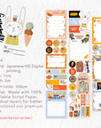 Pre-cut Hygge Notes Script Tape Bundle | The Washi Tape Shop. Beautiful Washi and Decorative Tape For Bullet Journals, Gift Wrapping, Planner Decoration and DIY Projects