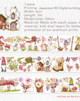 Pre-cut Squeaky Mischief Wide Washi/PET Tape | The Washi Tape Shop. Beautiful Washi and Decorative Tape For Bullet Journals, Gift Wrapping, Planner Decoration and DIY Projects