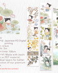 Pre-cut Childhood Chimes Wide Washi/PET Tape | The Washi Tape Shop. Beautiful Washi and Decorative Tape For Bullet Journals, Gift Wrapping, Planner Decoration and DIY Projects