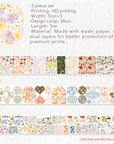 Mini Snippets Washi Tape Sticker Set | The Washi Tape Shop. Beautiful Washi and Decorative Tape For Bullet Journals, Gift Wrapping, Planner Decoration and DIY Projects