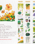Spring Oasis Washi Tape Sticker Set | The Washi Tape Shop. Beautiful Washi and Decorative Tape For Bullet Journals, Gift Wrapping, Planner Decoration and DIY Projects