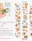 Pre-cut Sunday Vibe Wide Washi/PET Tape | The Washi Tape Shop. Beautiful Washi and Decorative Tape For Bullet Journals, Gift Wrapping, Planner Decoration and DIY Projects
