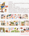 Pre-cut Childhood Memories Wide Washi/PET Tape | The Washi Tape Shop. Beautiful Washi and Decorative Tape For Bullet Journals, Gift Wrapping, Planner Decoration and DIY Projects