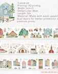 Metro & Meadow Washi Tape Sticker Set | The Washi Tape Shop. Beautiful Washi and Decorative Tape For Bullet Journals, Gift Wrapping, Planner Decoration and DIY Projects