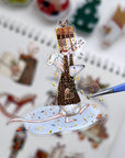 Pre-cut Woodland Chronicle Wide Washi/PET Tape (Seashell Gilded) | The Washi Tape Shop. Beautiful Washi and Decorative Tape For Bullet Journals, Gift Wrapping, Planner Decoration and DIY Projects
