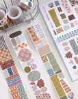Pre-cut Heritage Snippets Script Tape | The Washi Tape Shop. Beautiful Washi and Decorative Tape For Bullet Journals, Gift Wrapping, Planner Decoration and DIY Projects