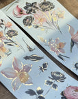 Auric Rose Washi Tape Sticker Set (GILDED) | The Washi Tape Shop. Beautiful Washi and Decorative Tape For Bullet Journals, Gift Wrapping, Planner Decoration and DIY Projects