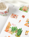 Little Red Riding Hood Washi Tape Sticker Set | The Washi Tape Shop. Beautiful Washi and Decorative Tape For Bullet Journals, Gift Wrapping, Planner Decoration and DIY Projects