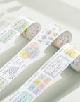 Doodle Delight Washi Tape Sticker Set | The Washi Tape Shop. Beautiful Washi and Decorative Tape For Bullet Journals, Gift Wrapping, Planner Decoration and DIY Projects