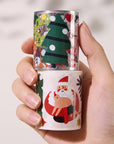 Pre-cut Santa Paws Wide Washi/PET Tape