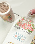 Pre-cut Rome Heritage Wide Washi/PET Tape | The Washi Tape Shop. Beautiful Washi and Decorative Tape For Bullet Journals, Gift Wrapping, Planner Decoration and DIY Projects