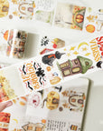 Pre-cut Haunted Harvest Wide Washi/PET Tape | The Washi Tape Shop. Beautiful Washi and Decorative Tape For Bullet Journals, Gift Wrapping, Planner Decoration and DIY Projects