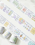 Doodle Delight Washi Tape Sticker Set | The Washi Tape Shop. Beautiful Washi and Decorative Tape For Bullet Journals, Gift Wrapping, Planner Decoration and DIY Projects