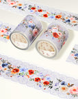 Pre-cut Fleur de Lune Wide PET Tape | The Washi Tape Shop. Beautiful Washi and Decorative Tape For Bullet Journals, Gift Wrapping, Planner Decoration and DIY Projects