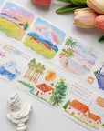 Pre-cut Misty Breeze Bundle | The Washi Tape Shop. Beautiful Washi and Decorative Tape For Bullet Journals, Gift Wrapping, Planner Decoration and DIY Projects