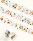 Pre-cut Floral Wave Wide Washi/PET Tape | The Washi Tape Shop. Beautiful Washi and Decorative Tape For Bullet Journals, Gift Wrapping, Planner Decoration and DIY Projects