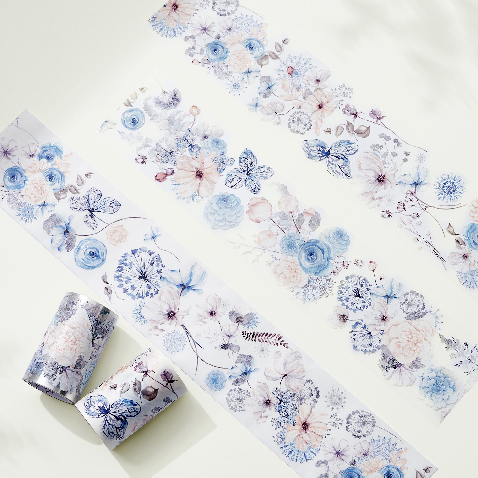 Lavender Snowflake Washi, Planner Tapes