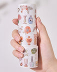 Vase Medley Washi Tape Sticker Set