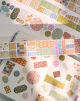 Pre-cut Heritage Snippets Script Tape | The Washi Tape Shop. Beautiful Washi and Decorative Tape For Bullet Journals, Gift Wrapping, Planner Decoration and DIY Projects