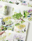 Monet's Garden Wide Washi / PET Tape | The Washi Tape Shop. Beautiful Washi and Decorative Tape For Bullet Journals, Gift Wrapping, Planner Decoration and DIY Projects