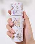 Pre-cut Sunlit Orchard Script Tape Set (GILDED) | The Washi Tape Shop. Beautiful Washi and Decorative Tape For Bullet Journals, Gift Wrapping, Planner Decoration and DIY Projects