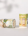Pre-cut Summer Café Wide Washi/PET Tape | The Washi Tape Shop. Beautiful Washi and Decorative Tape For Bullet Journals, Gift Wrapping, Planner Decoration and DIY Projects