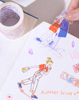 Pre-cut Cloud 9 Wide Washi/PET Tape