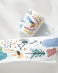 Prague's Colorful Journey Wide Washi / PET Tape | The Washi Tape Shop. Beautiful Washi and Decorative Tape For Bullet Journals, Gift Wrapping, Planner Decoration and DIY Projects