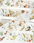 Pre-cut Winter Dreamscape Wide Washi/PET Tape