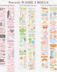Pre-cut Mindfulness Washi/PET Bundle
