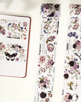 Pre-cut Violet Veil Wide Washi/PET Tape | The Washi Tape Shop. Beautiful Washi and Decorative Tape For Bullet Journals, Gift Wrapping, Planner Decoration and DIY Projects