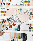 Pre-cut Hygge Notes Script Tape Bundle | The Washi Tape Shop. Beautiful Washi and Decorative Tape For Bullet Journals, Gift Wrapping, Planner Decoration and DIY Projects