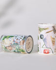 Pre-cut Summer Market Wide Washi/PET Tape