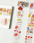 Pre-cut Dinner Time Wide Washi/PET Tape | The Washi Tape Shop. Beautiful Washi and Decorative Tape For Bullet Journals, Gift Wrapping, Planner Decoration and DIY Projects