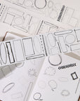 Pre-cut Scribbled Thoughts Bundle