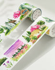 Pre-cut Spring Awakening Wide Washi/PET Tape | The Washi Tape Shop. Beautiful Washi and Decorative Tape For Bullet Journals, Gift Wrapping, Planner Decoration and DIY Projects