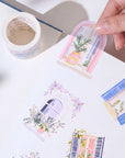 Pre-cut Arched Arbors Wide Washi/PET Tape
