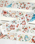 Pre-cut Holly Bloom Wide Washi/PET Tape