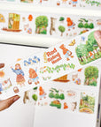 Little Red Riding Hood Washi Tape Sticker Set | The Washi Tape Shop. Beautiful Washi and Decorative Tape For Bullet Journals, Gift Wrapping, Planner Decoration and DIY Projects