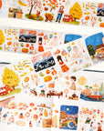 Pre-cut Moon Festival Wide Washi/PET Tape | The Washi Tape Shop. Beautiful Washi and Decorative Tape For Bullet Journals, Gift Wrapping, Planner Decoration and DIY Projects