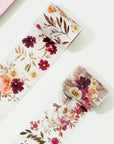 Autumn Rose Wide Washi / PET Tape | The Washi Tape Shop. Beautiful Washi and Decorative Tape For Bullet Journals, Gift Wrapping, Planner Decoration and DIY Projects