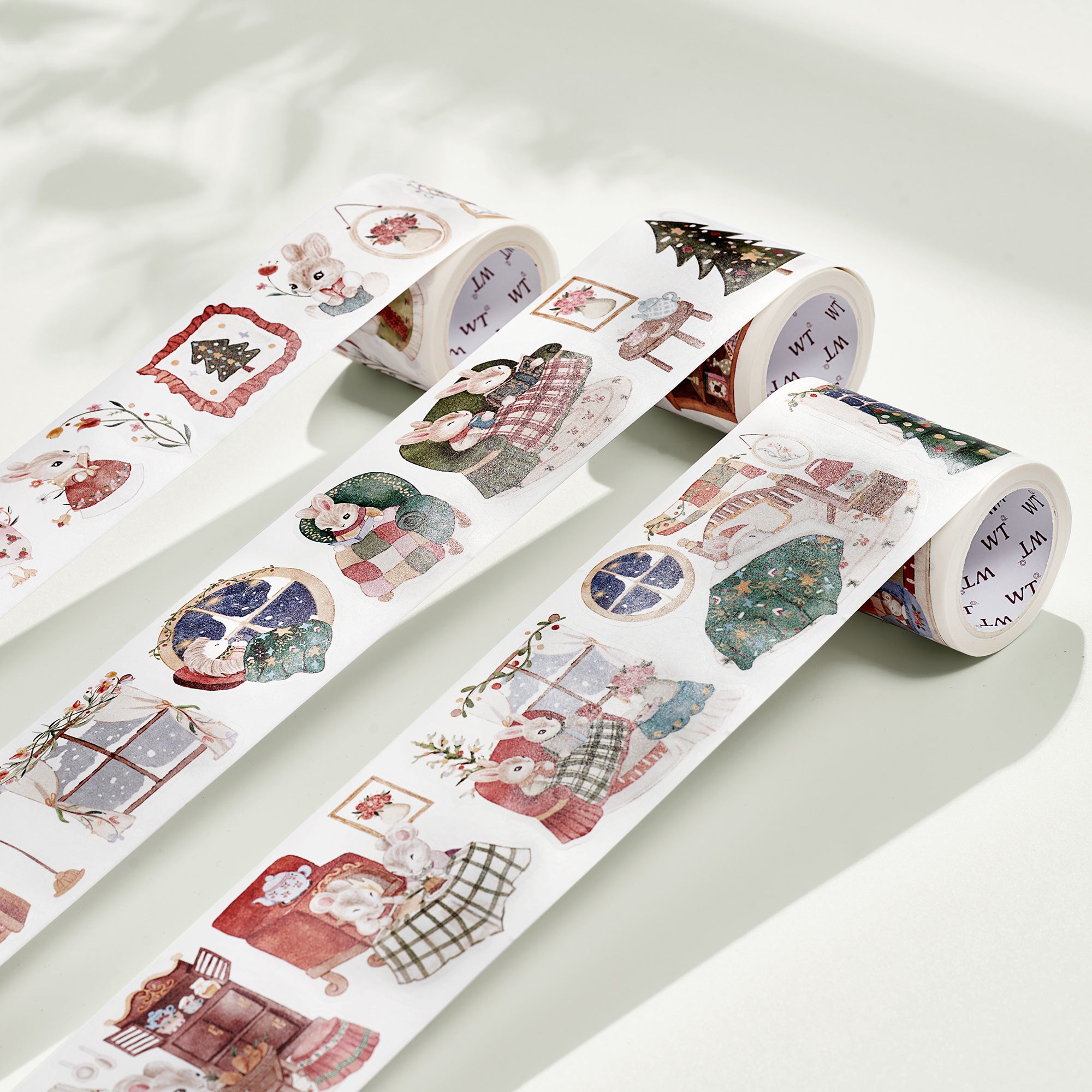 Decorative Planner Washi Tape, Color Masking Tape Set