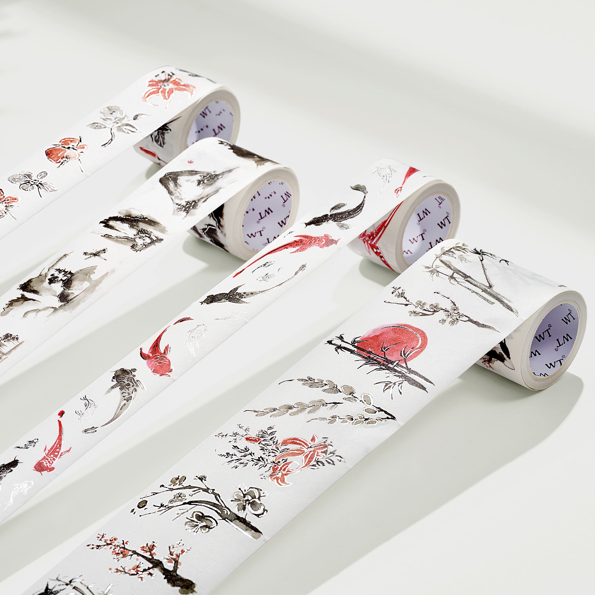Ink Tranquility Washi Tape Sticker Set | The Washi Tape Shop. Beautiful Washi and Decorative Tape For Bullet Journals, Gift Wrapping, Planner Decoration and DIY Projects