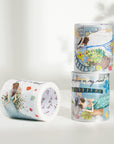 Prague's Colorful Journey Wide Washi / PET Tape | The Washi Tape Shop. Beautiful Washi and Decorative Tape For Bullet Journals, Gift Wrapping, Planner Decoration and DIY Projects